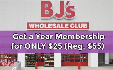 bj's wholesale|bj's wholesale membership $25.